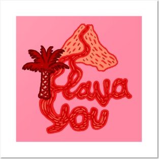 I lava you Posters and Art